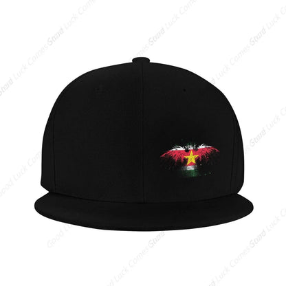 Suriname Eagle Flag Snapback Hat Unisex