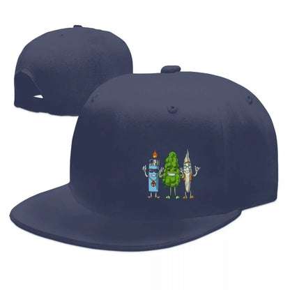 Streetwear Bud Joint Lighter Snapback Cap