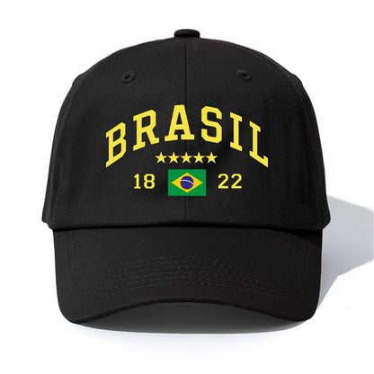 Brasil Print Baseball Cap