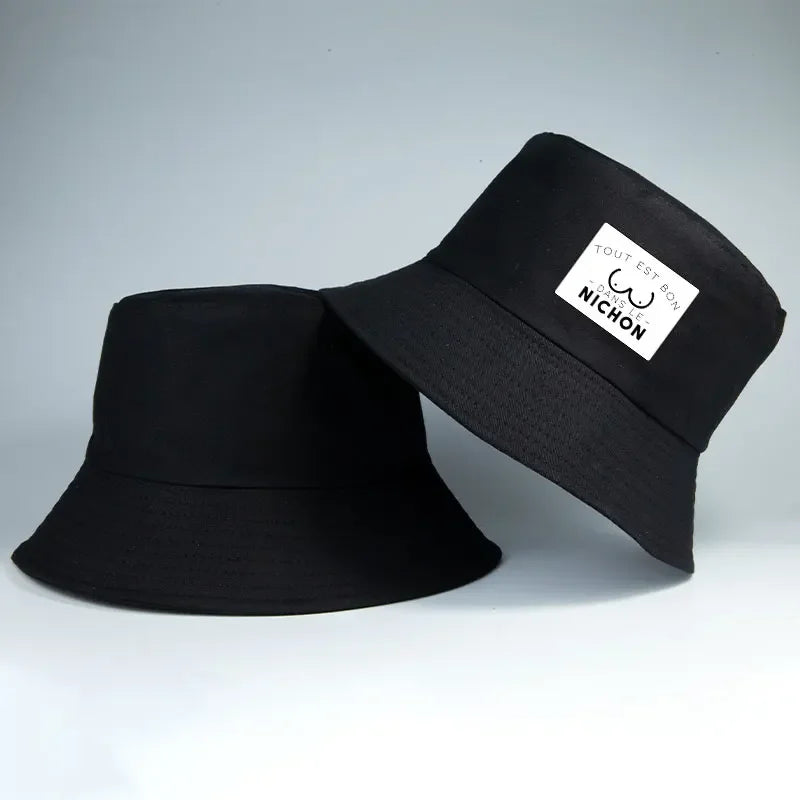 Tout Est Bon Reversible Print Bucket Hat