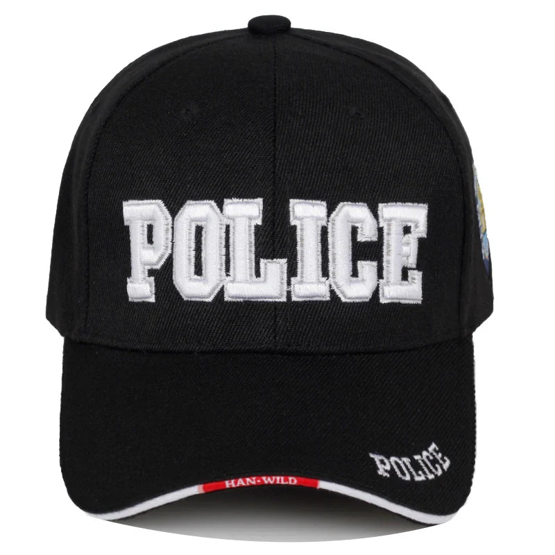 Unisex Shield Letter Embroidery Baseball Caps
