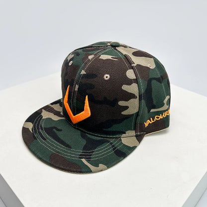 3D Pattern Color Block Embroidery Hip Hop Cap
