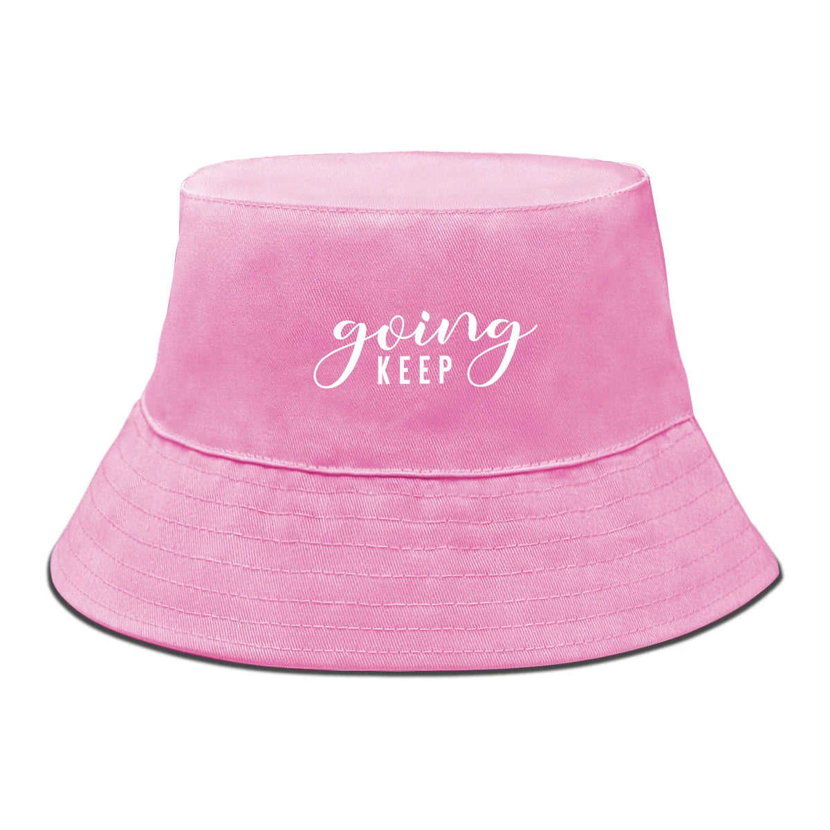 Keep Going Print Bucket Hat