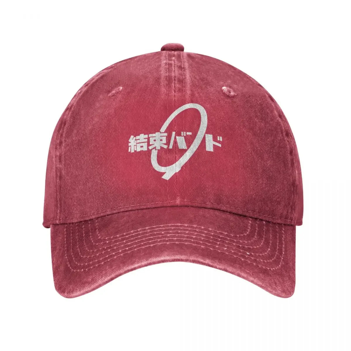 Bocchi The Rock Distressed Denim Baseball Cap