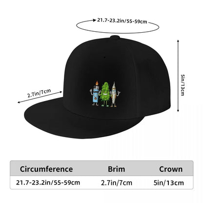 Streetwear Bud Joint Lighter Snapback Cap