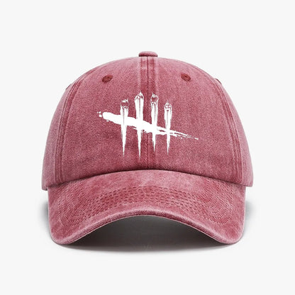 Dead By Daylight Washed Denim Adjustable Baseball Cap