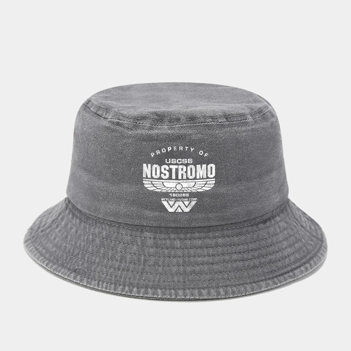 Nostromo Printed Washed Retro Sunshade Fisherman Hat