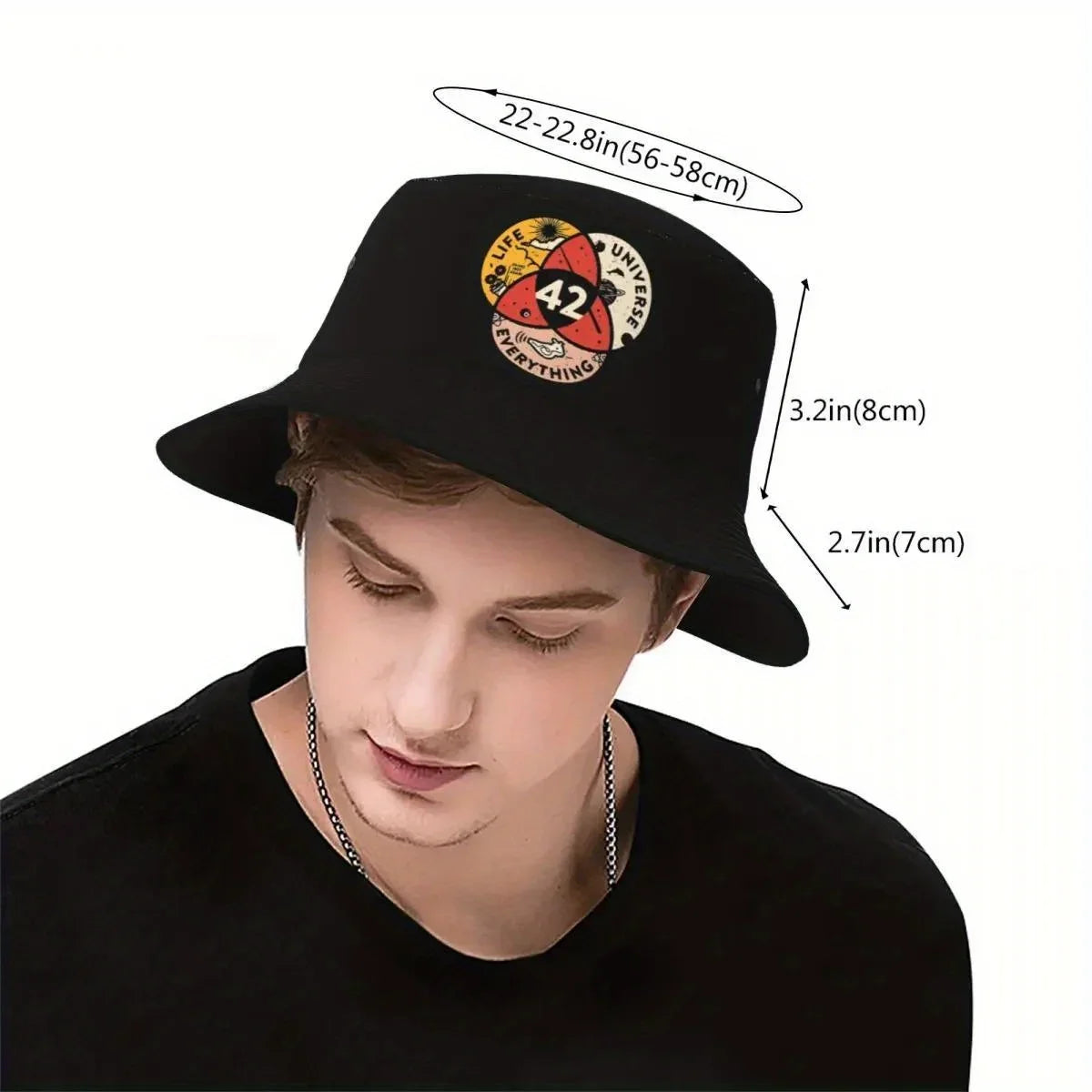 42 The Answer Life Universe Bucket Hat
