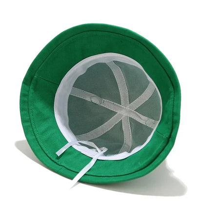 Kids Cartoon Frog Bucket Hat with Ears