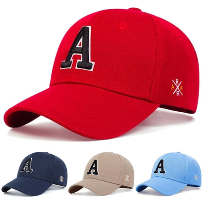 A Letter Side AR Embroidery Baseball Cap