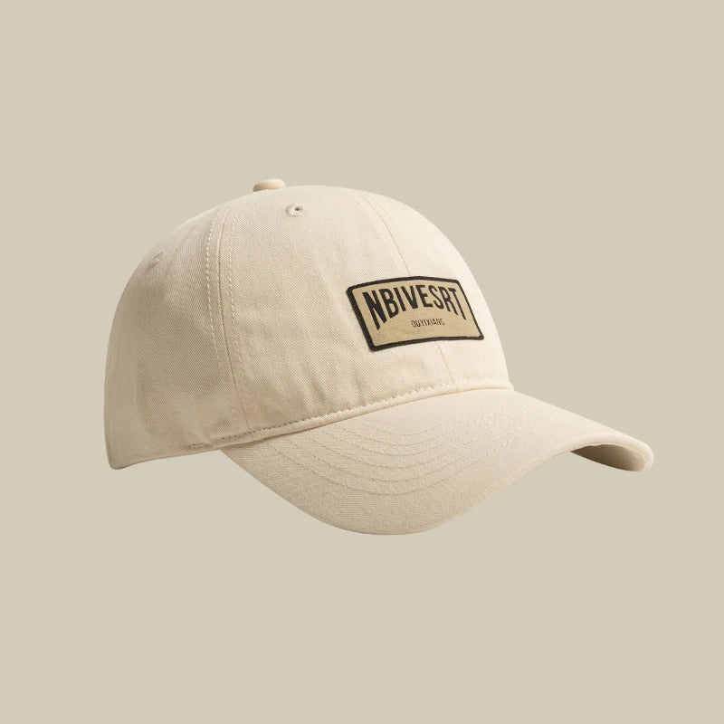 RICYGVM Solid Color Duck Tongue Baseball Cap