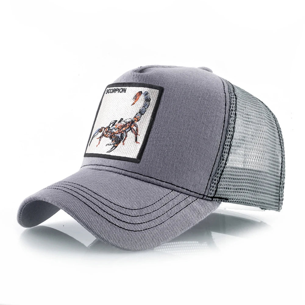Scorpion Patch Trucker Cap Unisex