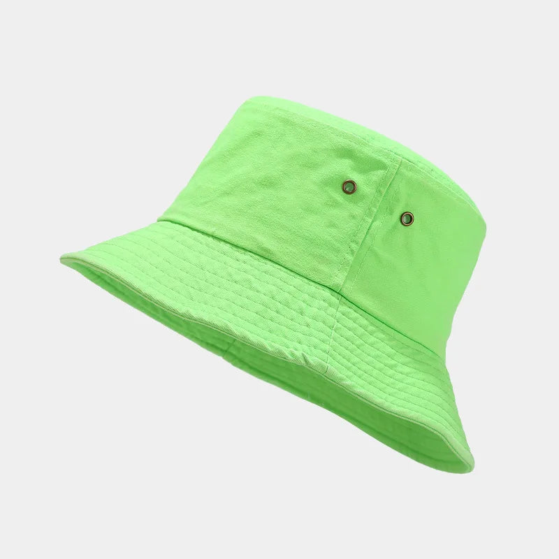 Fluorescent Green Fashion Bucket Hat