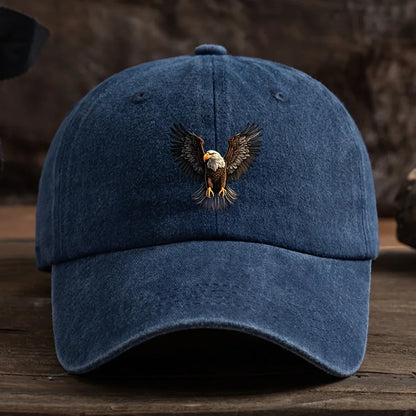 Winged Eagle Print Hip Hop Baseball Cap