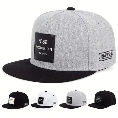 Brooklyn Print Label Embroidery Outdoor Snapback Cap
