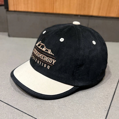 Retro QuickDry Short Brim Cap