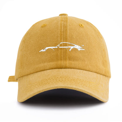 Vintage 911 Print Minimalist Dad Baseball Cap