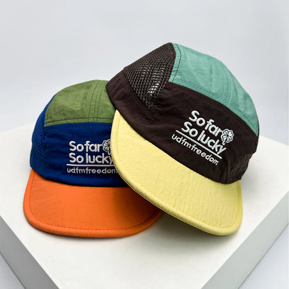 New Unisex Flat Eave Embroidered Letters Baseball Hats