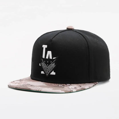 Gangster Style LA Air Brim Snapback Cap
