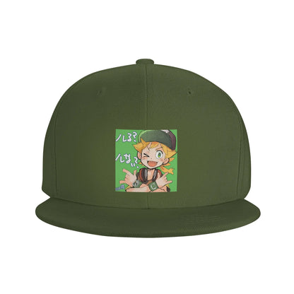 Digimon Matt Anime Character Casual Snapback Cap