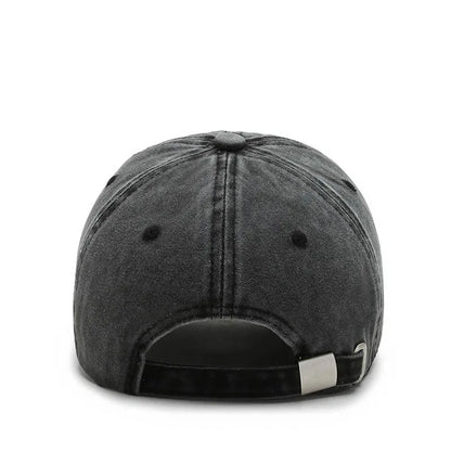 Anchor Embroidery Cool Washed Baseball Cap