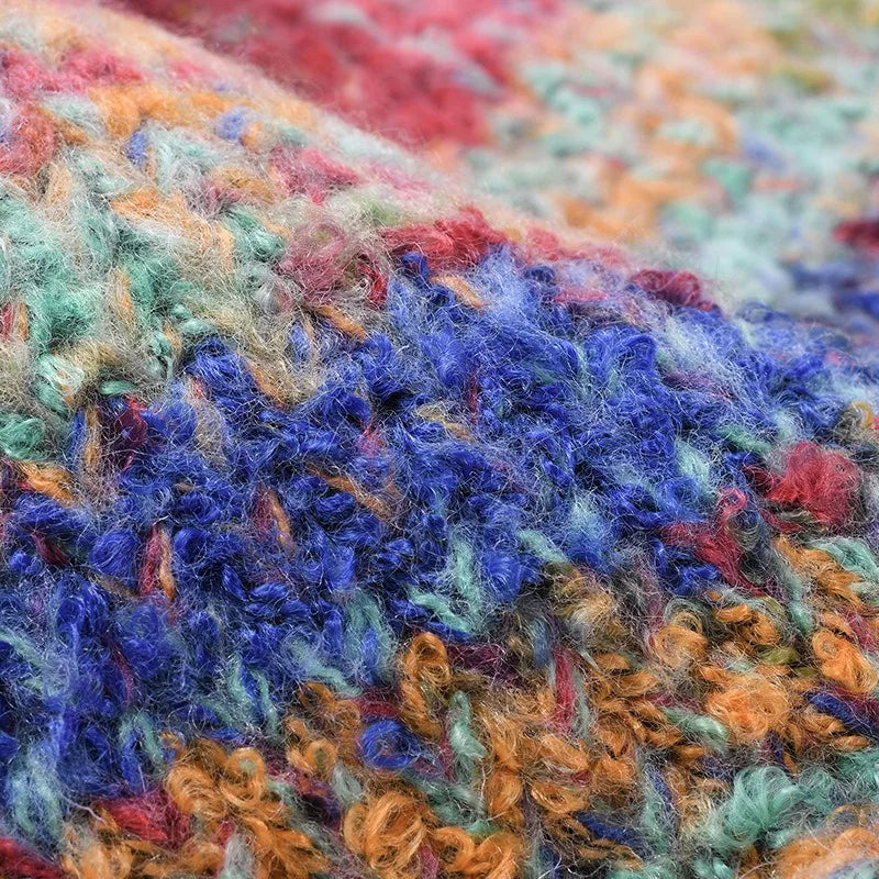 Vintage Wool Acrylic Winter Bucket Hat