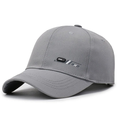 Vintage Letter Duck Tongue Baseball Cap