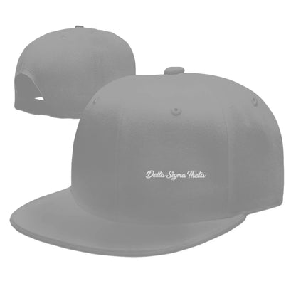 Delta Sigma Theta Outdoor Trucker Snapback Cap