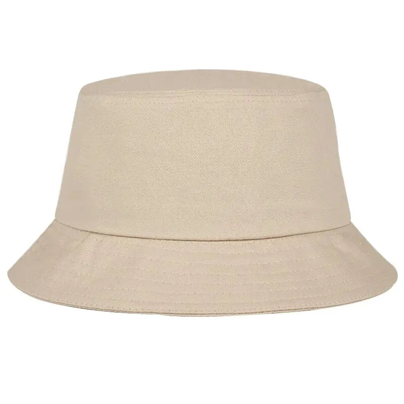Unisex Solid Color Light Plate Personality Bucket Hats