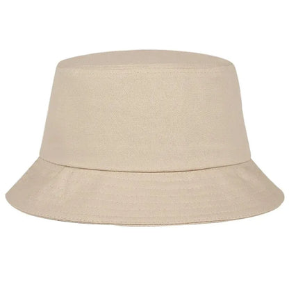 Unisex Solid Color Light Plate Personality Bucket Hats