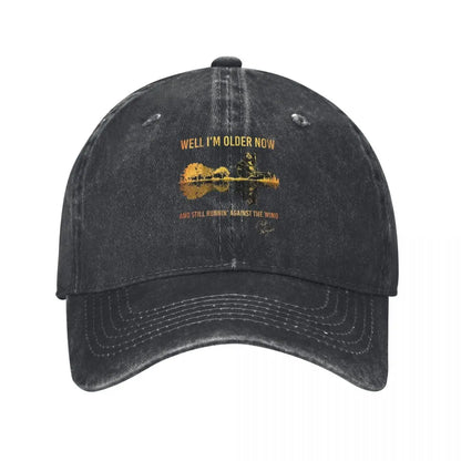80s Bob Seger Denim Trucker Baseball Cap