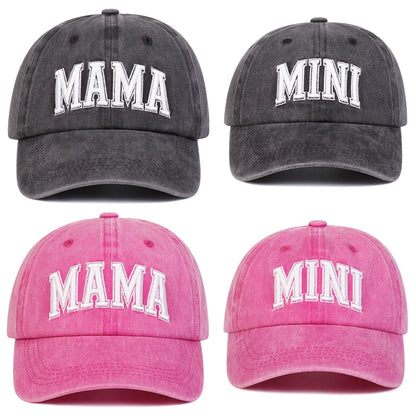 Embroidery Wash Baseball Caps Spring and Autumn