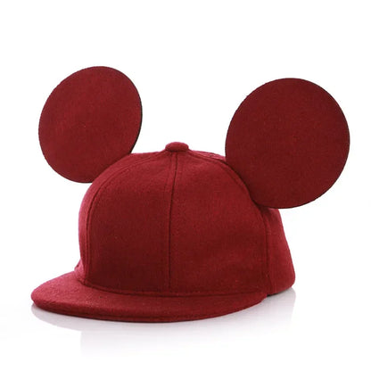 Mouse Ears Hip Hop Casual Snapback Cap