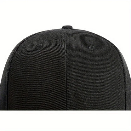 All-Season Flat Brim Baseball Cap