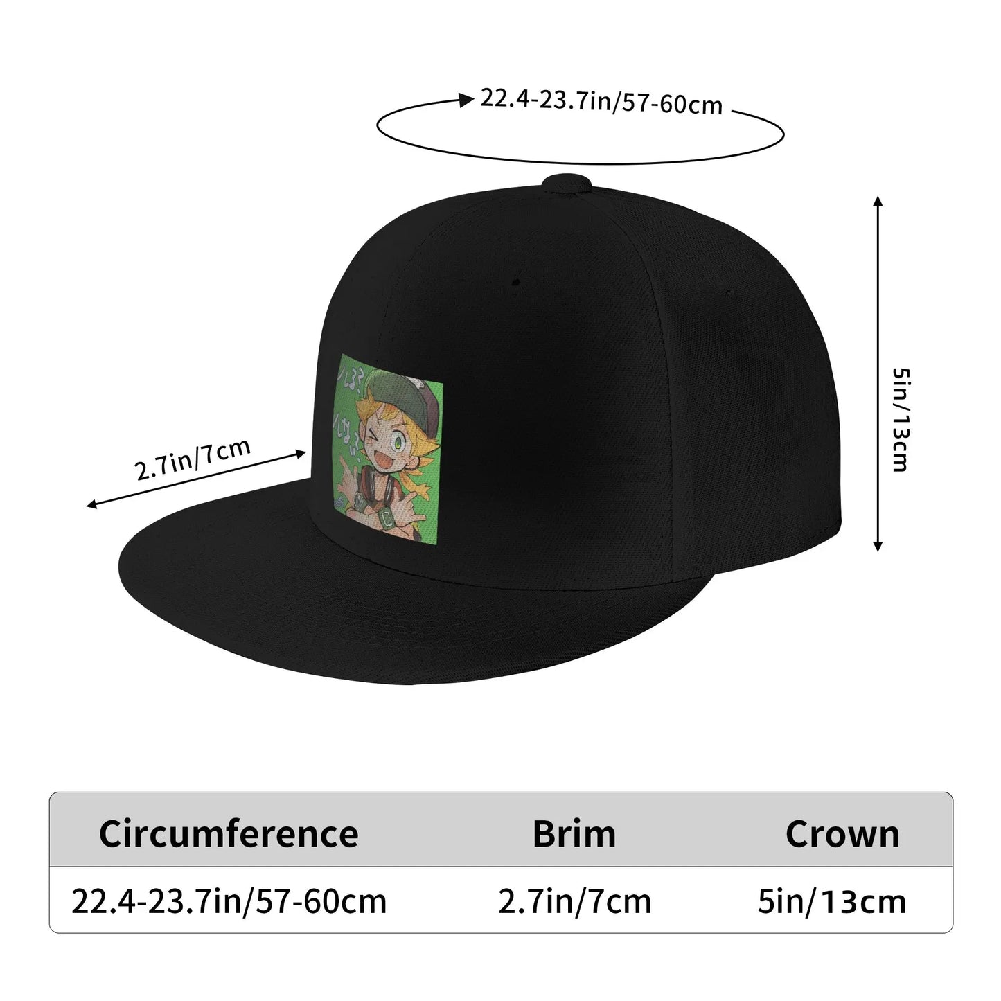 Digimon Matt Anime Character Casual Snapback Cap