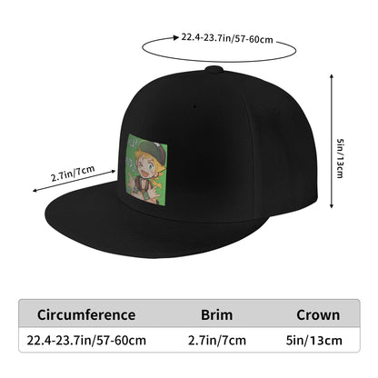 Digimon Matt Anime Character Casual Snapback Cap