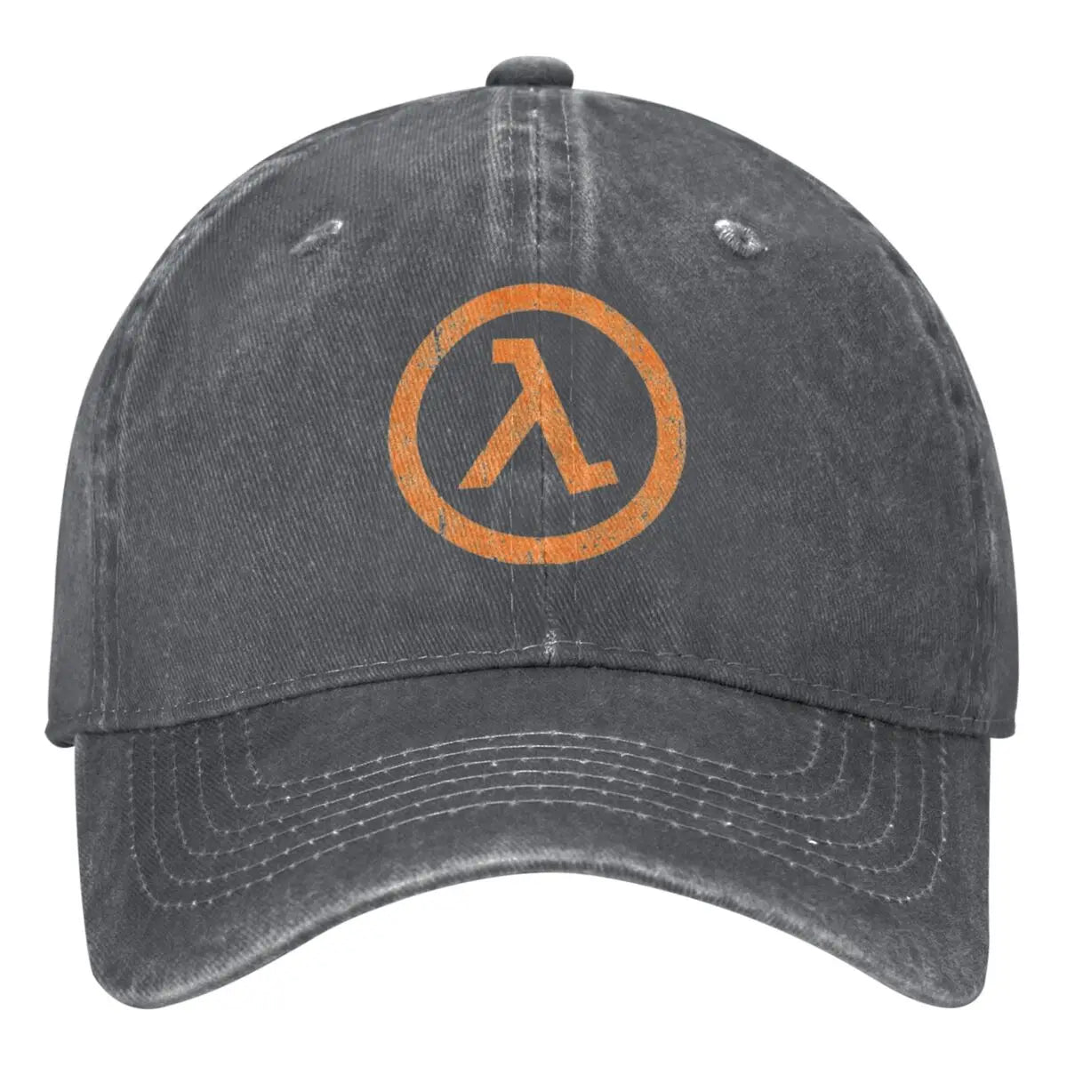 Black Mesa Lambda Denim Vintage Adjustable Baseball Cap