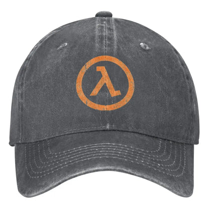 Black Mesa Lambda Denim Vintage Adjustable Baseball Cap