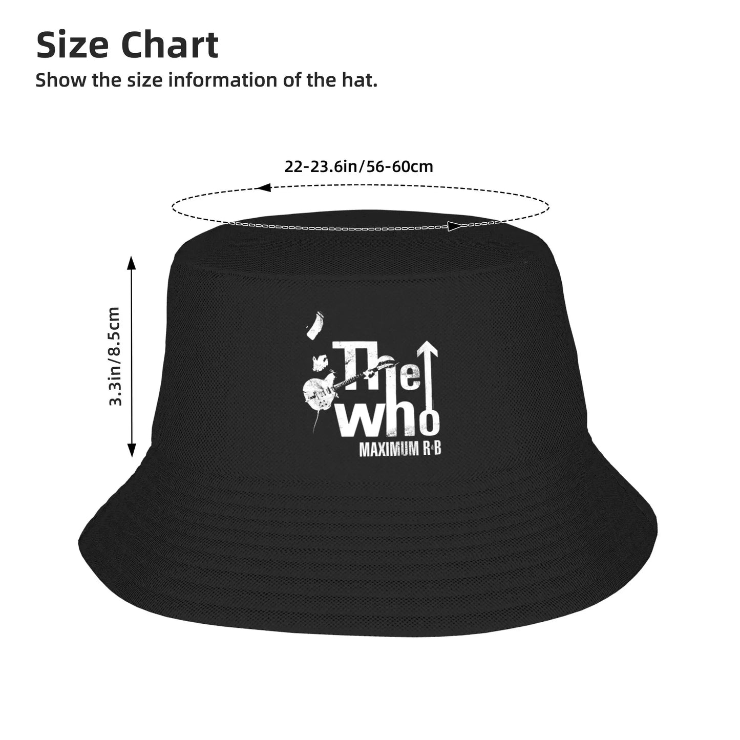 The Who Maximum Rb Tour Graphic Bucket Hat