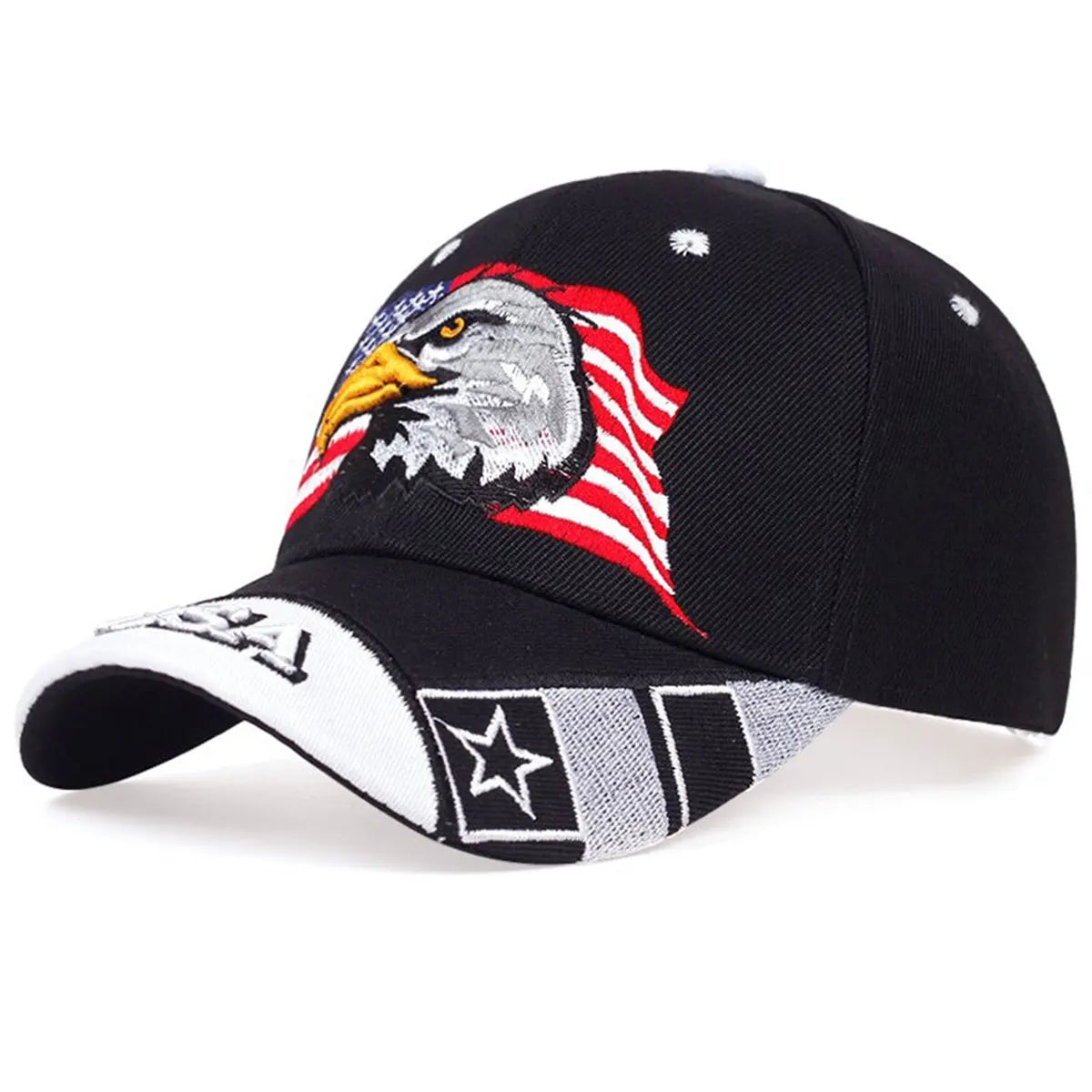 Unisex USA Eagle Embroidery Baseball Caps