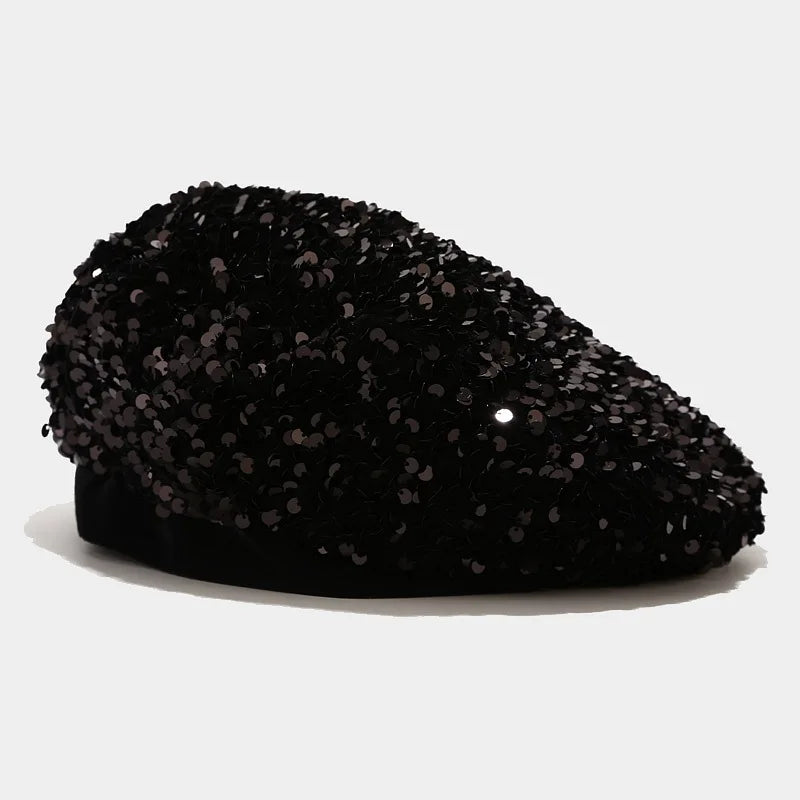 Ladies Sequin Octagonal Festival Style Bucket Hat