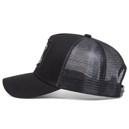Unisex Little Bear Embroidered Adjustable Baseball Cap