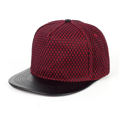 Fashion Mesh Hip Hop Baseball Cap