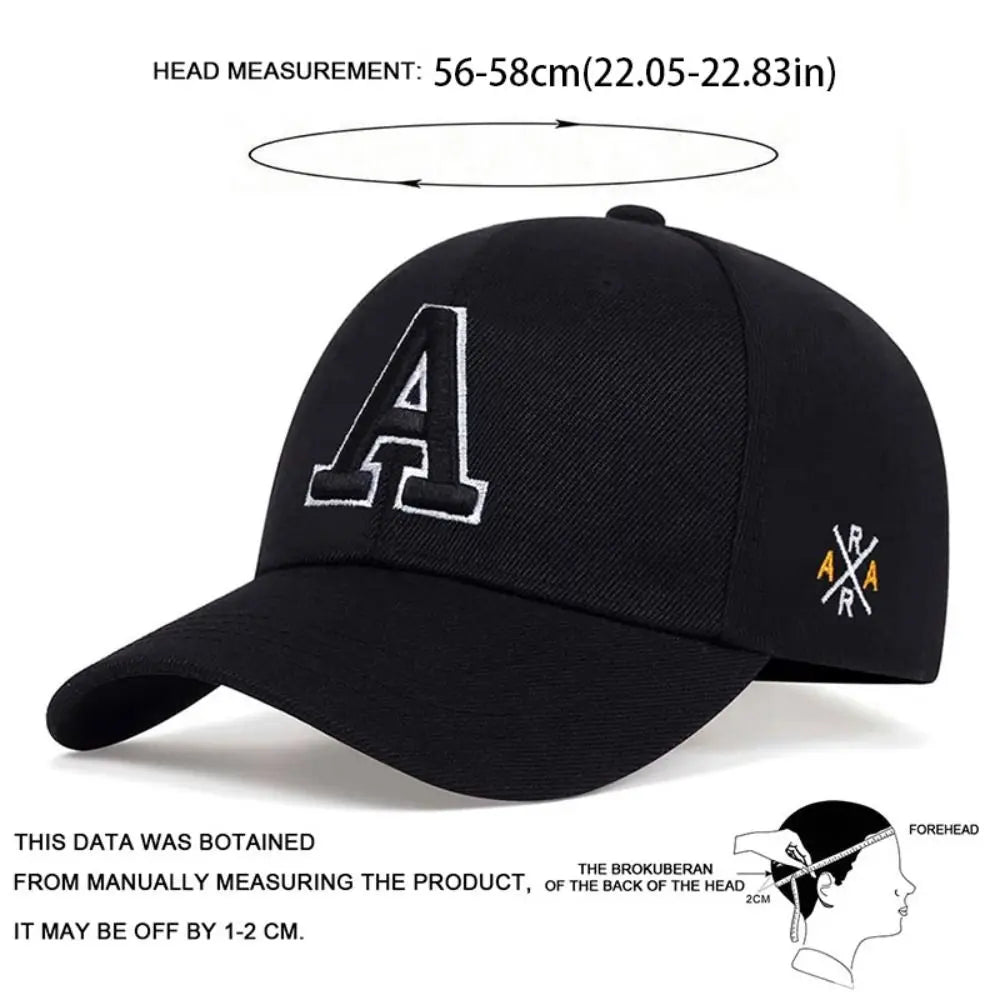 Casual Cotton Embroidery Snapback Outdoor Baseball Cap