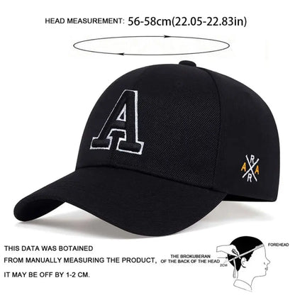 Casual Cotton Embroidery Snapback Outdoor Baseball Cap