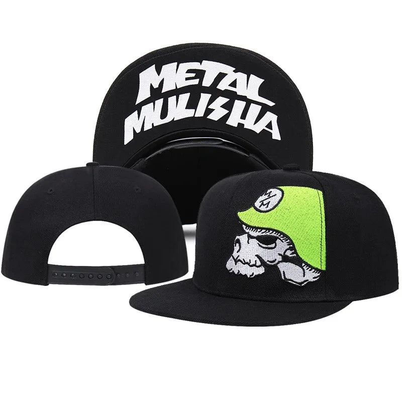 Summer Embroidered Cotton Hip Hop Snapback