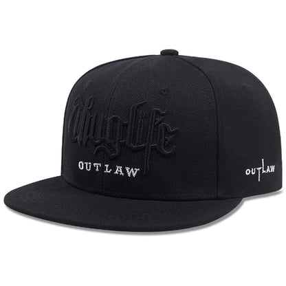 Children Riot LIFE Embroidered Street HipHop Snapback Cap