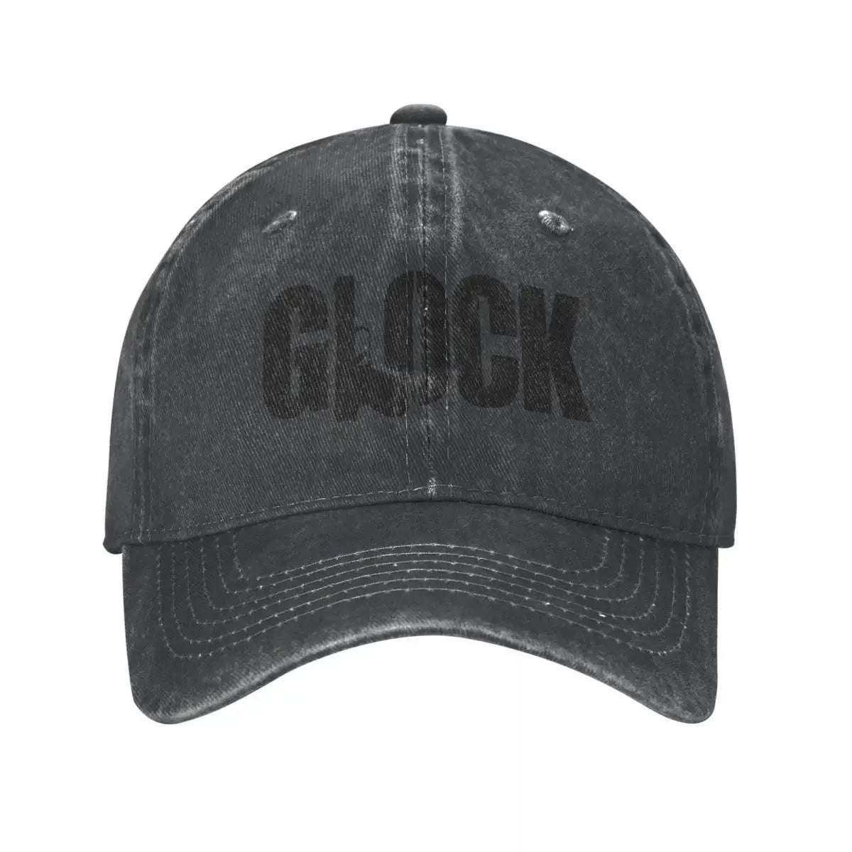 Glock Tactical Distressed Denim Snapback Cap