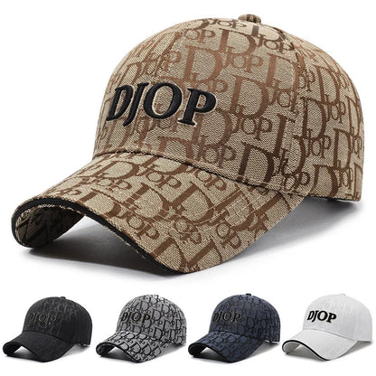 Korean Embroidered Letter Duckbill Baseball Cap