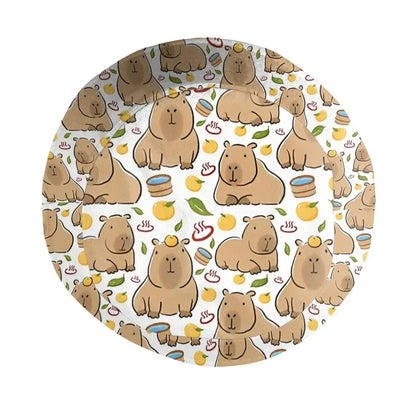 Cute Capybara Print Summer Bucket Hat